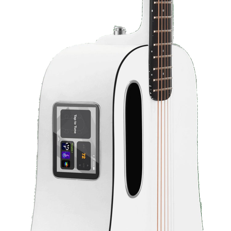 LAVA Music Blue Lava 36" Touchscreen Acoustic Electric Smart Guitar w/ Gig Bag