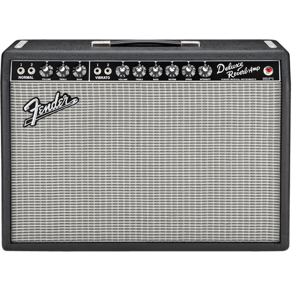 Fender '65 Deluxe Reverb 1x12" 22-watt Tube Guitar Combo Amp - Black