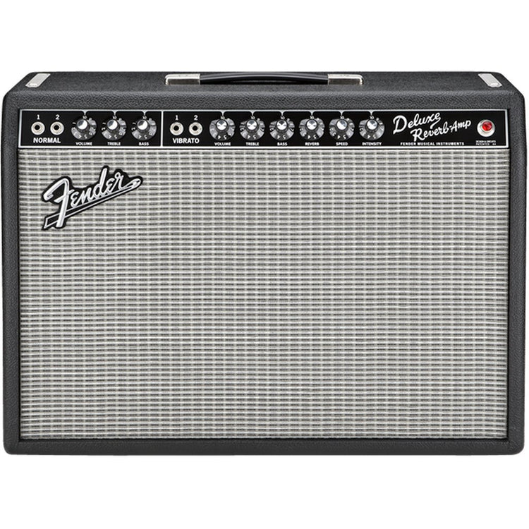 Fender '65 Deluxe Reverb 1x12" 22-watt Tube Guitar Combo Amp - Black