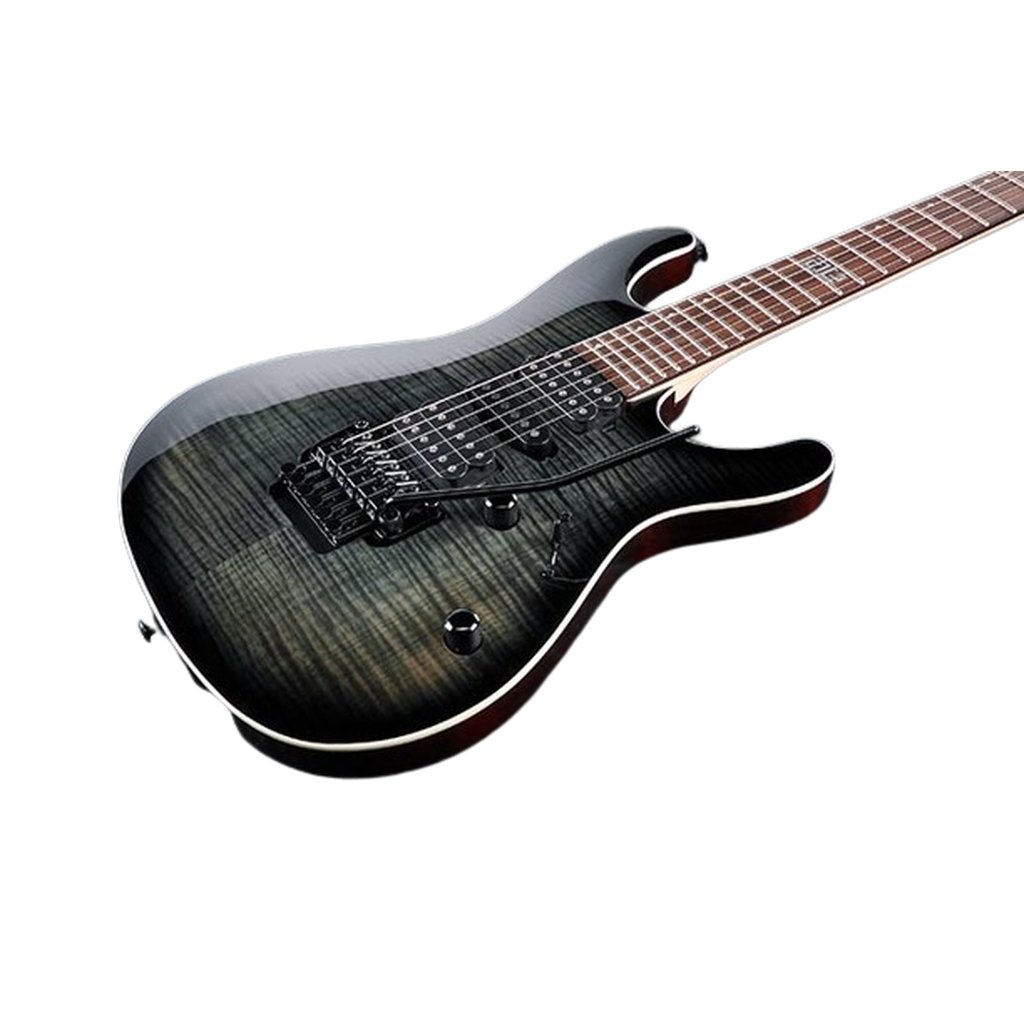 Ibanez Kiko Loureiro Signature KIKO10P Electric Guitar - Transparent Grey Burst