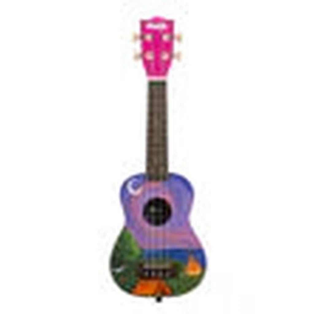 Kala Ukadelic Graphic Top Soprano Ukulele
