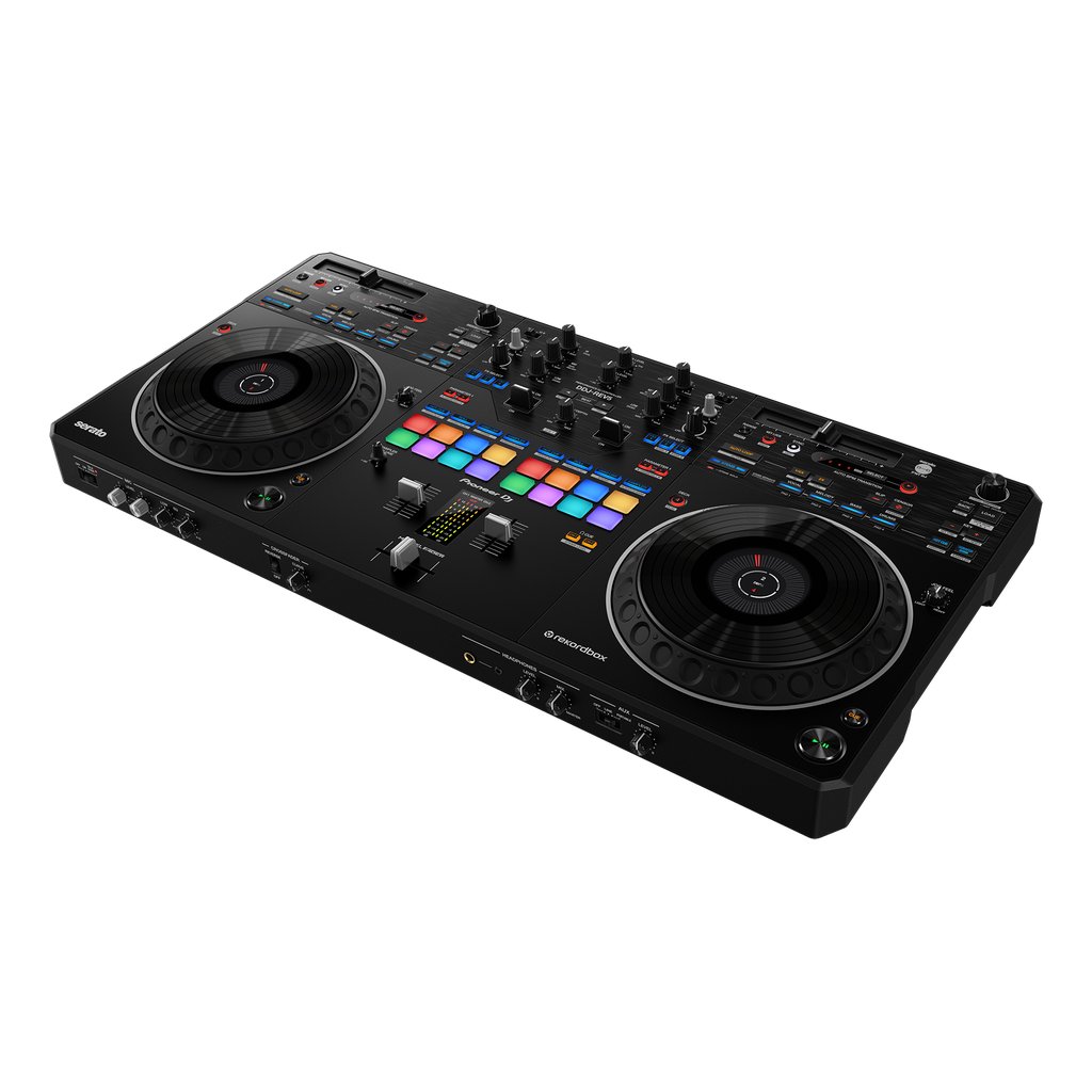 Pioneer DJ DDJ-REV5 4-deck Serato DJ Pro and Rekordbox DJ Controller