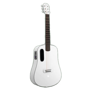 LAVA Music Blue Lava 36" Touchscreen Acoustic Electric Smart Guitar w/ Gig Bag