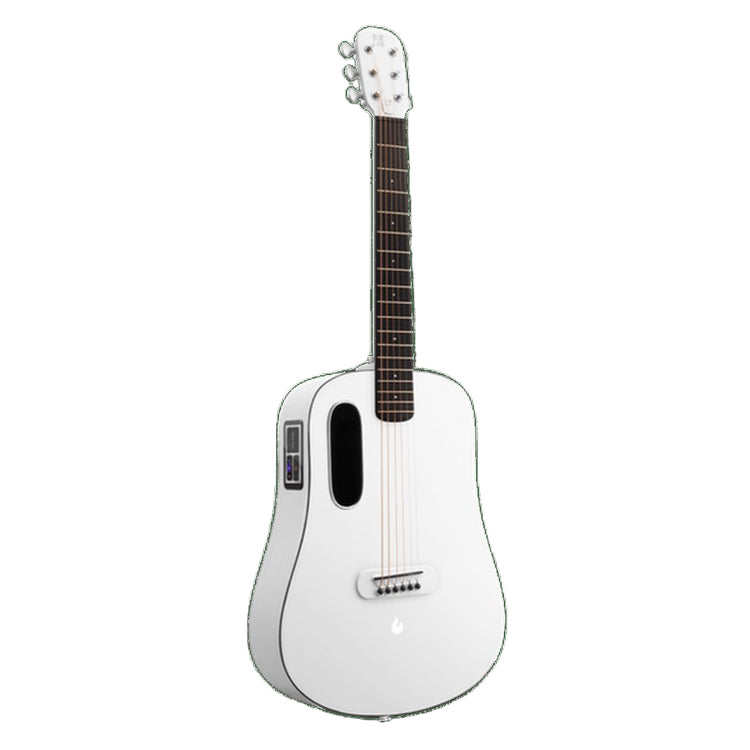 LAVA Music Blue Lava 36" Touchscreen Acoustic Electric Smart Guitar w/ Gig Bag