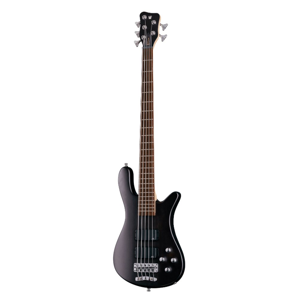 Warwick RockBass Streamer Standard 5 String Bass Guitar - Nirvana Black Transparent Satin