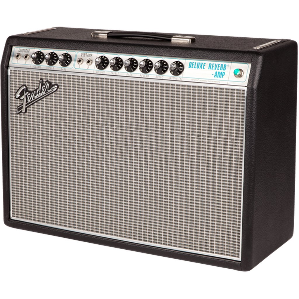 Fender '68 Custom Deluxe Reverb 1x12" 22-watt Tube Guitar Combo Amp