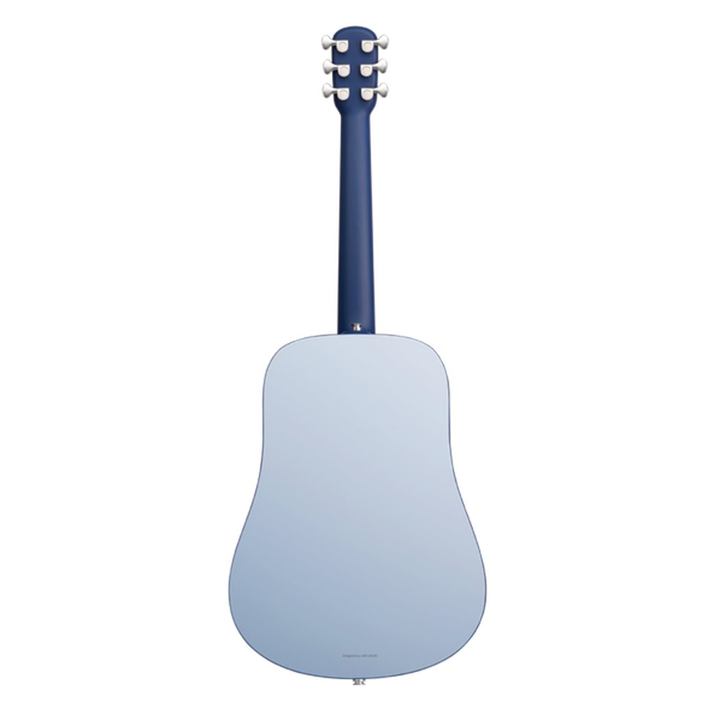 LAVA Music Blue Lava 36" Touchscreen Acoustic Electric Smart Guitar w/ Gig Bag