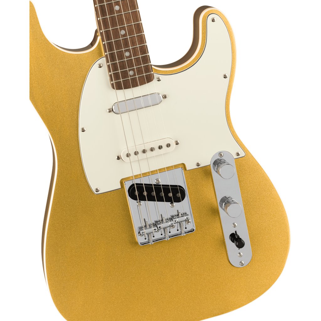 Squier Paranormal Custom Nashville Stratocaster Electric Guitar - Aztec Gold