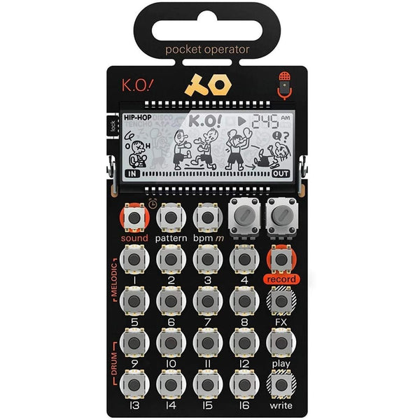 鍵盤楽器 Teenage Engineering Pocket Operator K.O! PO-33 K.O! - teenage engineering