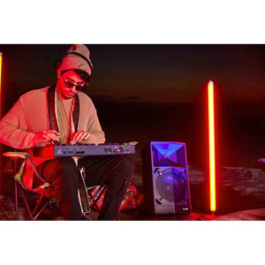 AlphaTheta Omnis Duo 2-deck Portable Battery-Powered All-in-One DJ System with Bluetooth