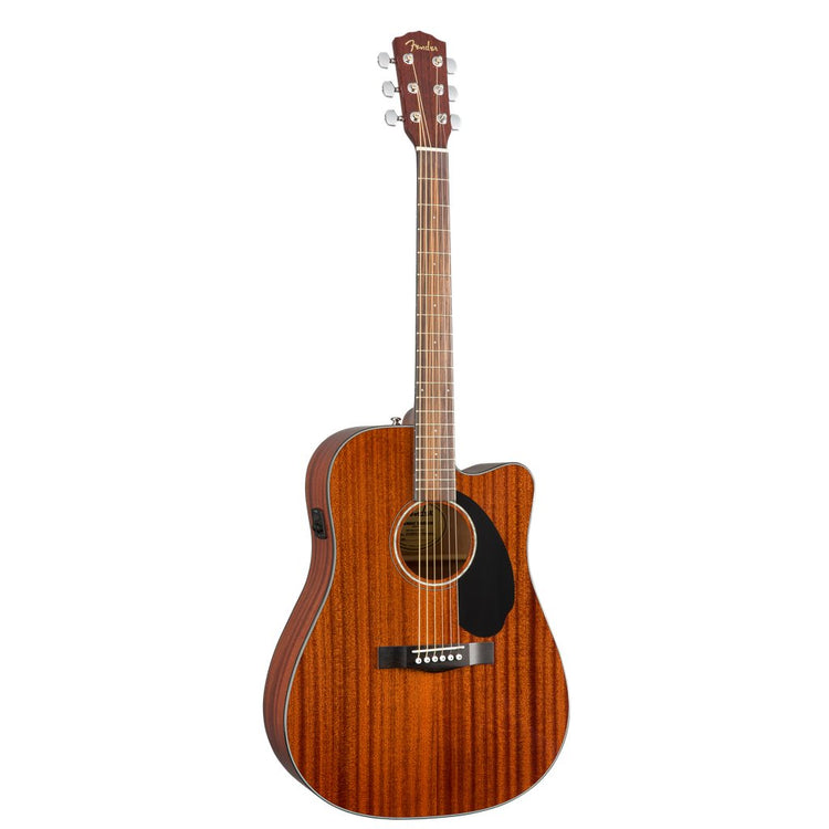 Fender CD-60SCE All Mahogany Acoustic Guitar - Natural