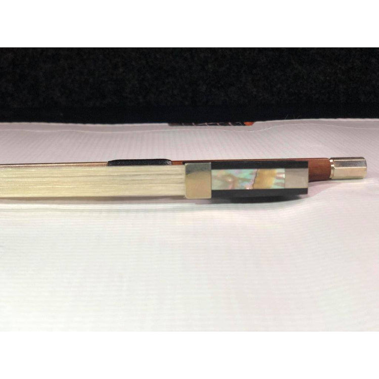 Otto Musica BFD115A44 *ARTINO* (Made in GERMANY) silver Pernambuco violin bow, octagonal, plain frog