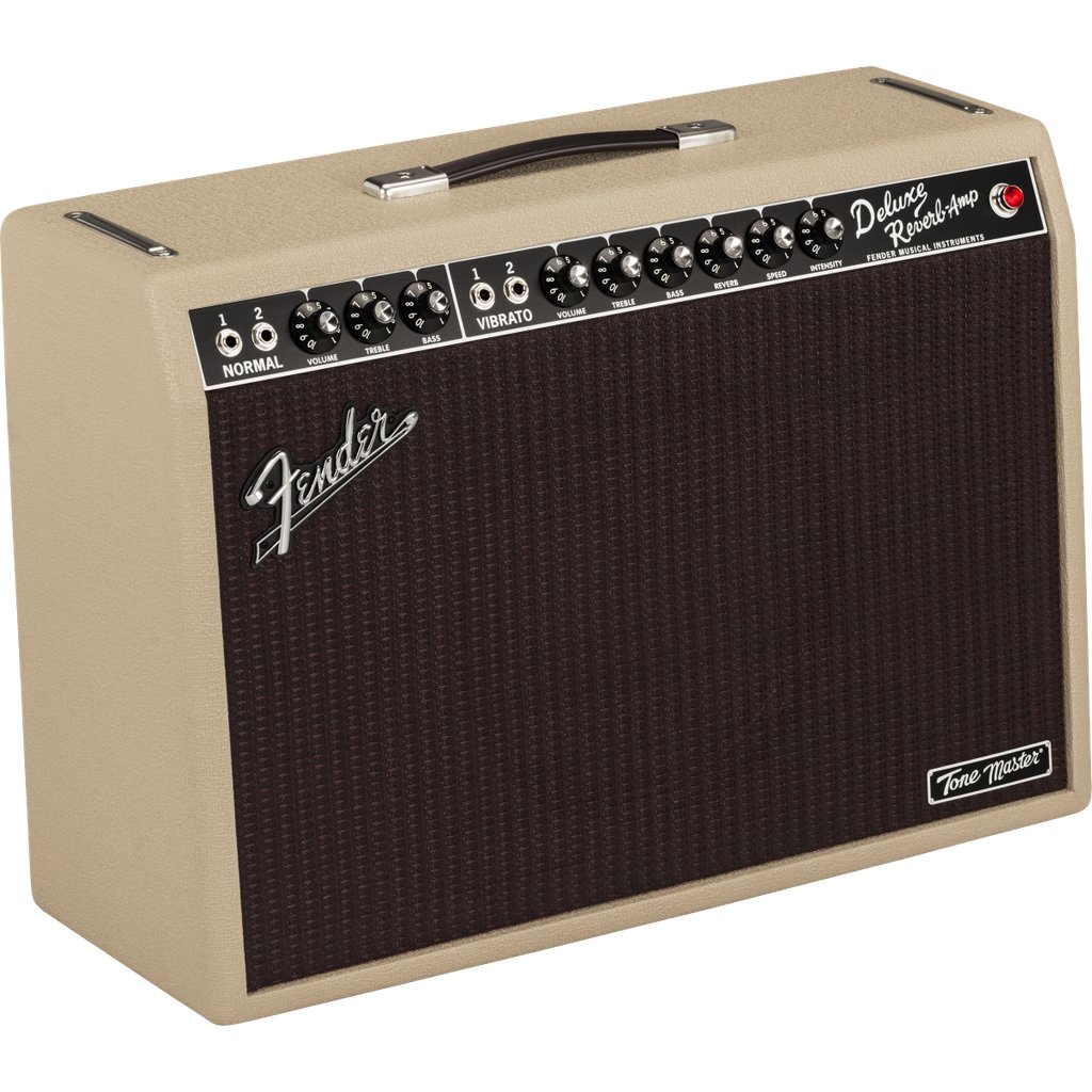 Fender Tone Master Deluxe Reverb 1x12" 100-watt Guitar Combo Amp - Blonde