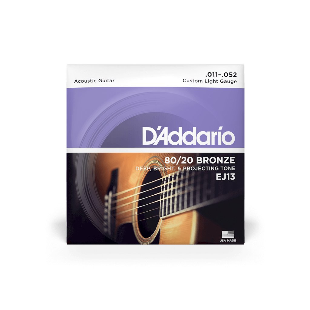 D'Addario 80/20 BRONZE ACOUSTIC GUITAR STRINGS