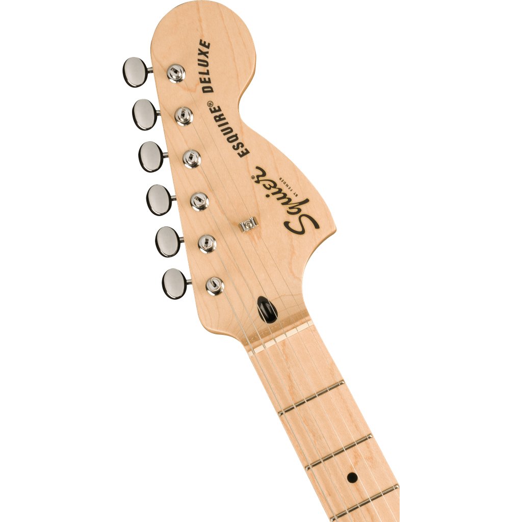 Squier Paranormal Esquire Deluxe Solidbody Electric Guitar - Metallic Black