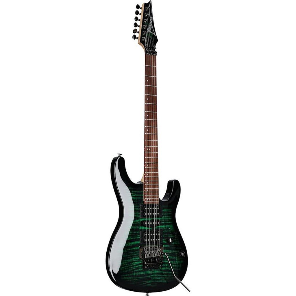 Ibanez Kiko Loureiro Signature KIKOSP3 Electric Guitar - Trans Emerald Burst