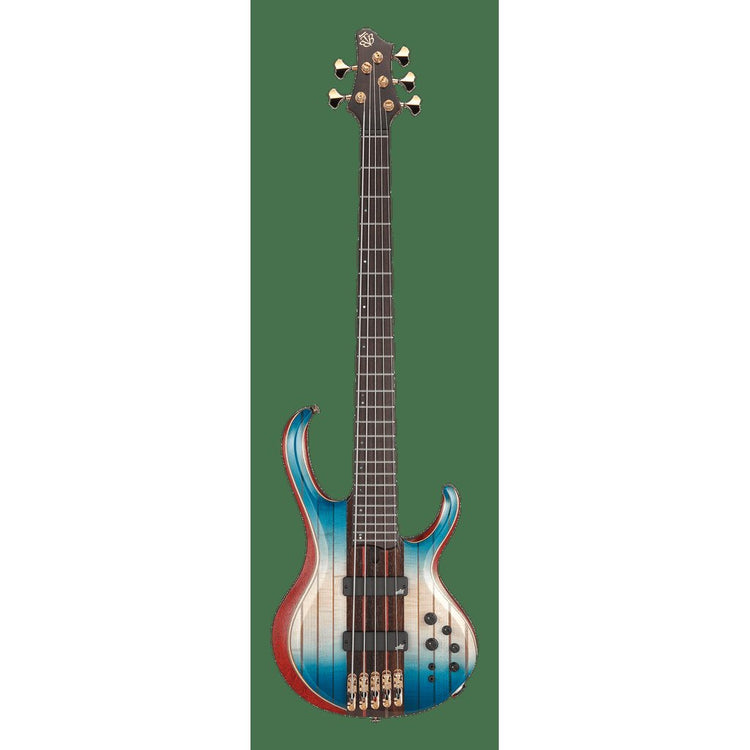 Ibanez Premium BTB1935 5-string Bass Guitar - Caribbean Islet Low Gloss