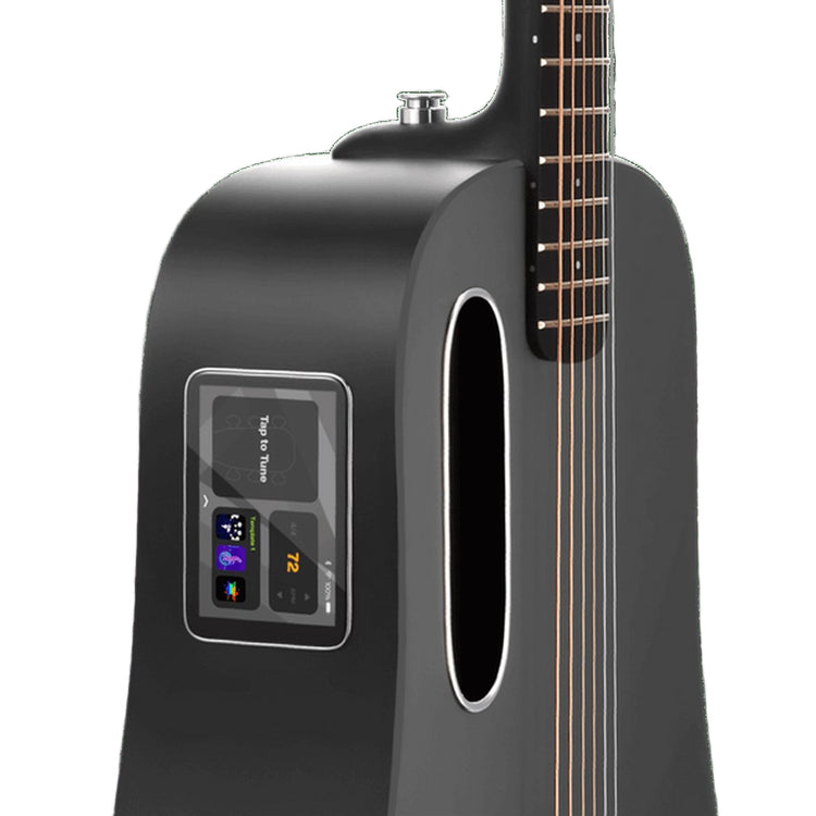 LAVA Music Blue Lava 36" Touchscreen Acoustic Electric Smart Guitar w/ Gig Bag