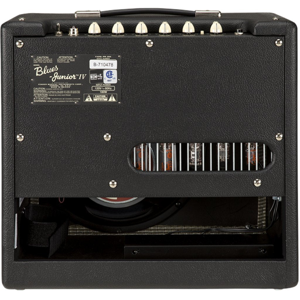 Fender Blues Junior IV 1 x 12-inch 15-watt Tube Guitar Combo Amp - Black