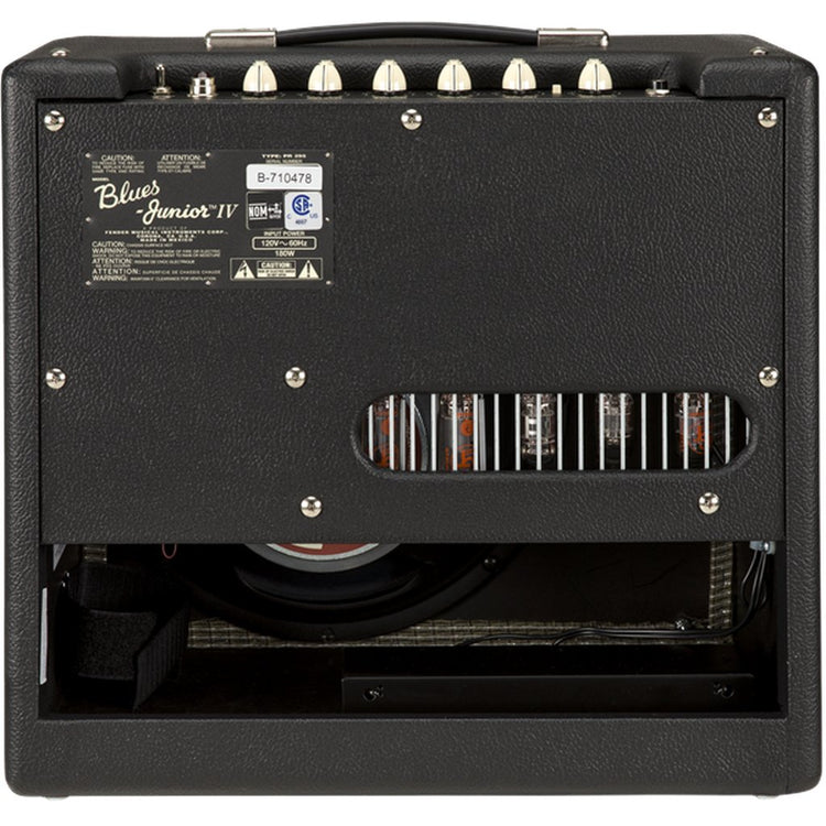 Fender Blues Junior IV 1 x 12-inch 15-watt Tube Guitar Combo Amp - Black
