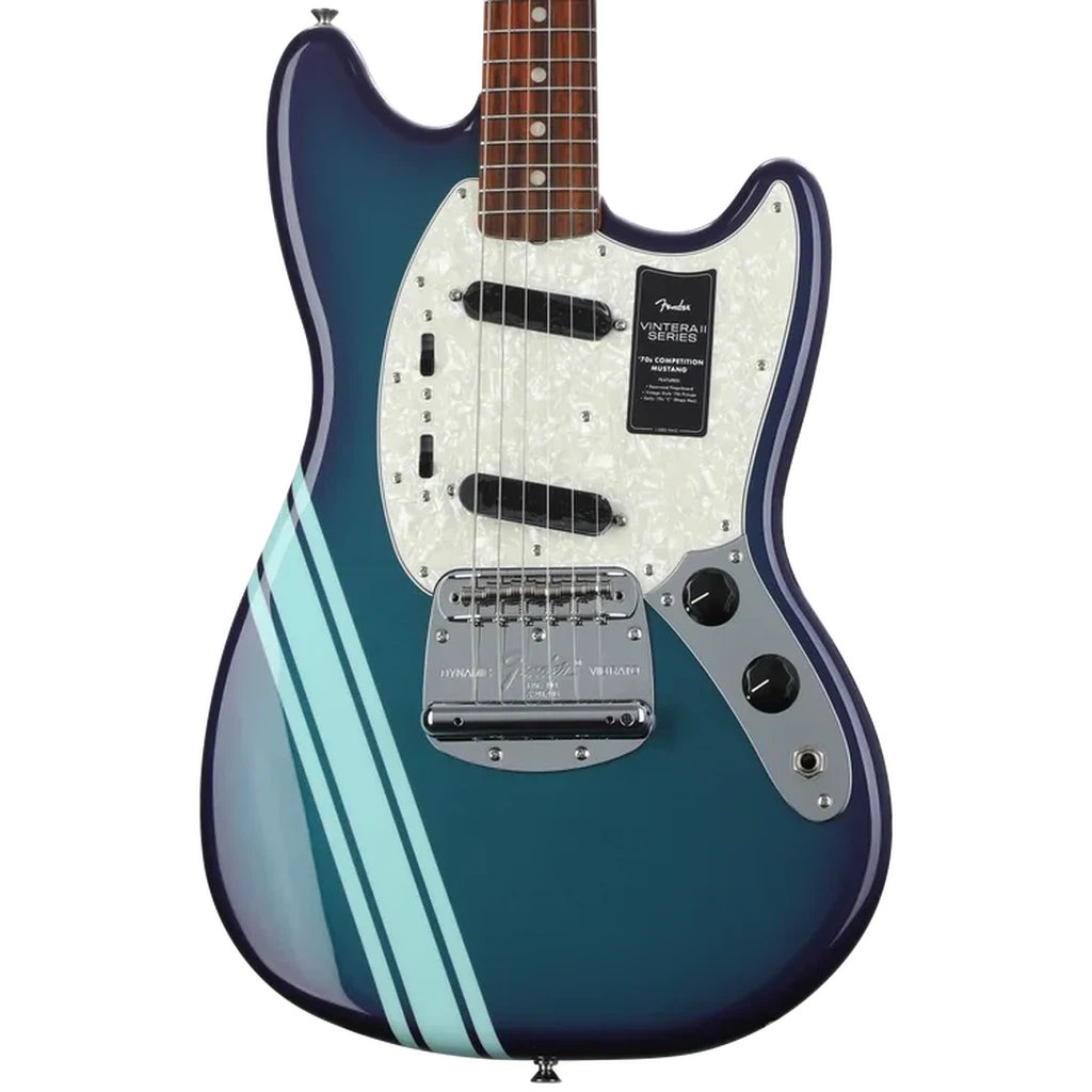 Fender Vintera II '70s Mustang Electric Guitar - Competition Burgundy