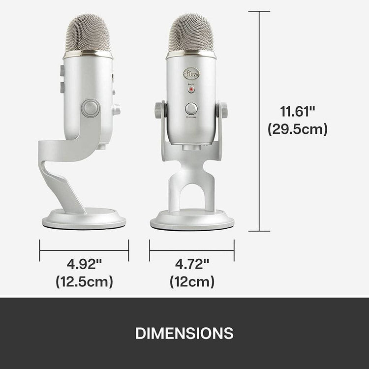 Blue Microphones Yeti Multi-pattern USB Condenser Microphone