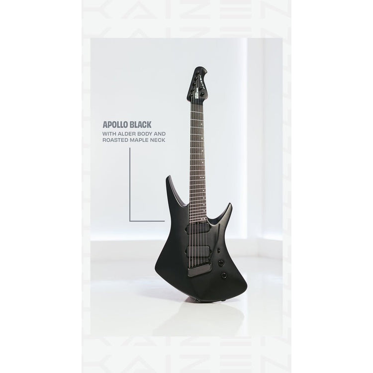 Ernie Ball Music Man Kaizen 7-string Tosin Abasi signature Electric Guitar - Apollo Black