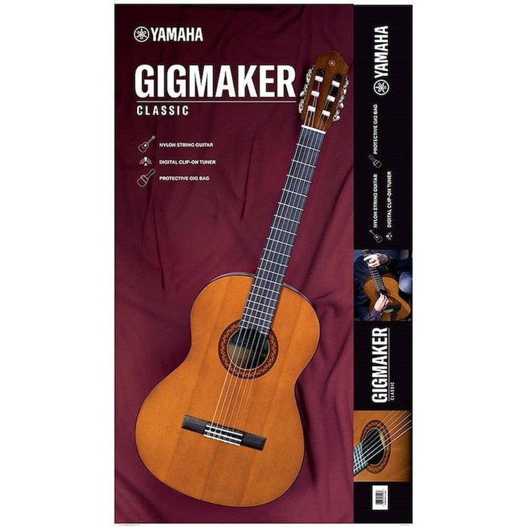 Yamaha GigMaker C40 Classical Pack - Natural