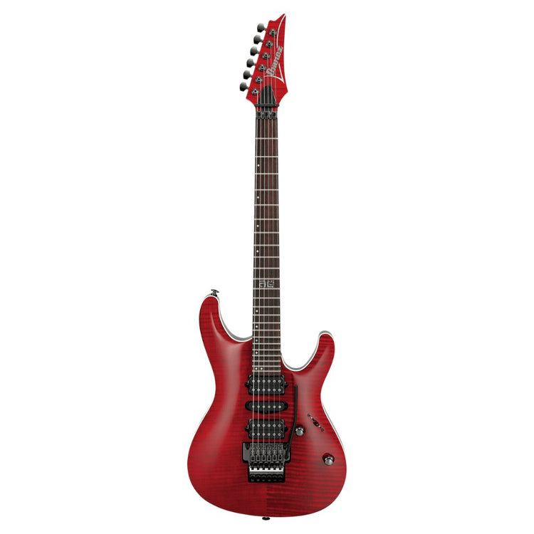 Ibanez KIKO100TRR Kiko Loureiro Signature Electric Guitar - Transparent Ruby Red