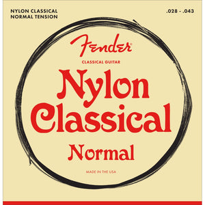 Fender 100 Classical/Nylon Guitar Strings - Tie End Normal Tension