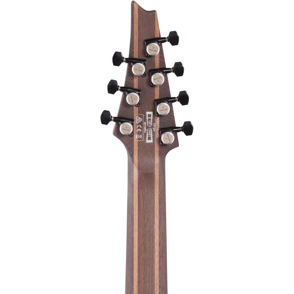 Ibanez Axion Label RGD71ALMS Electric Guitar - Black Aurora Burst Matte