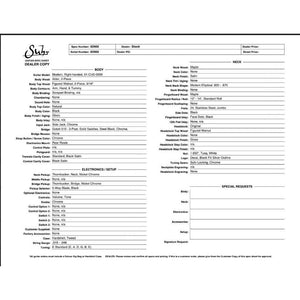 Suhr Modern Custom Electric Guitar - Natural Gloss Figured Walnut