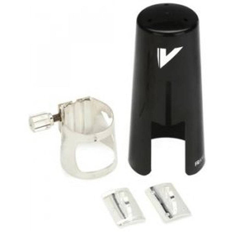 Vandoren LC01P Optimum Bb Clarinet Ligature and Cap - Silver-plated