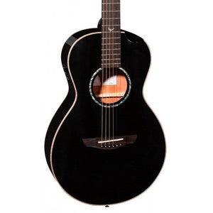 Faith FECM Eclipse Mercury Electro Scoop Parlor Acoustic Electric Guitar