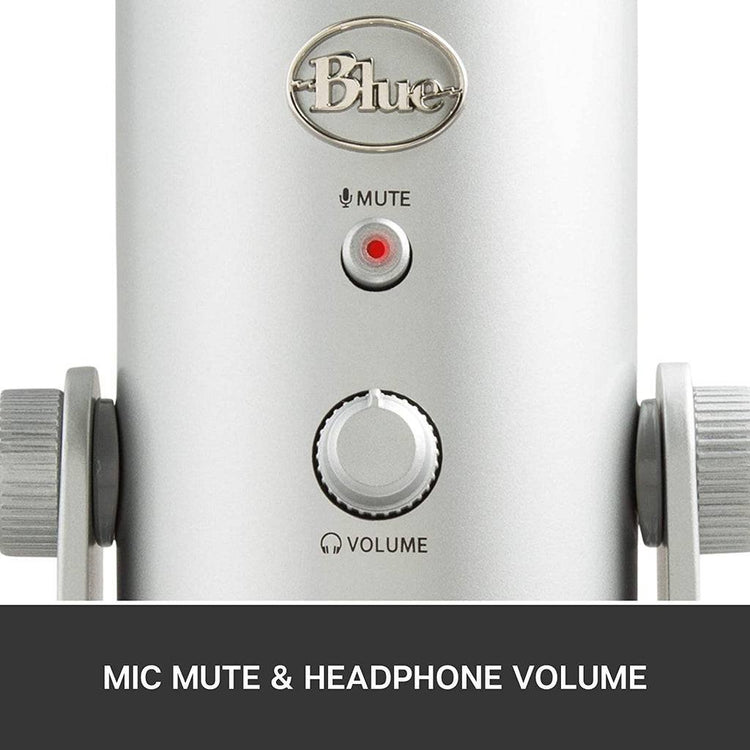 Blue Microphones Yeti Multi-pattern USB Condenser Microphone