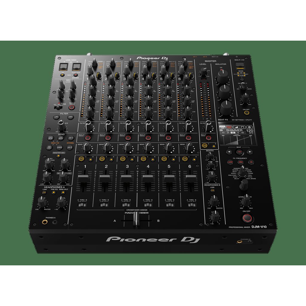 Pioneer DJ DJM-V10 6-channel DJ Mixer