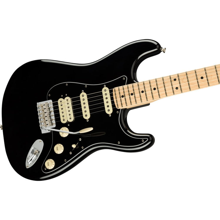 Fender American Performer Stratocaster HSS Electric Guitar - Black with Maple Fingerboard