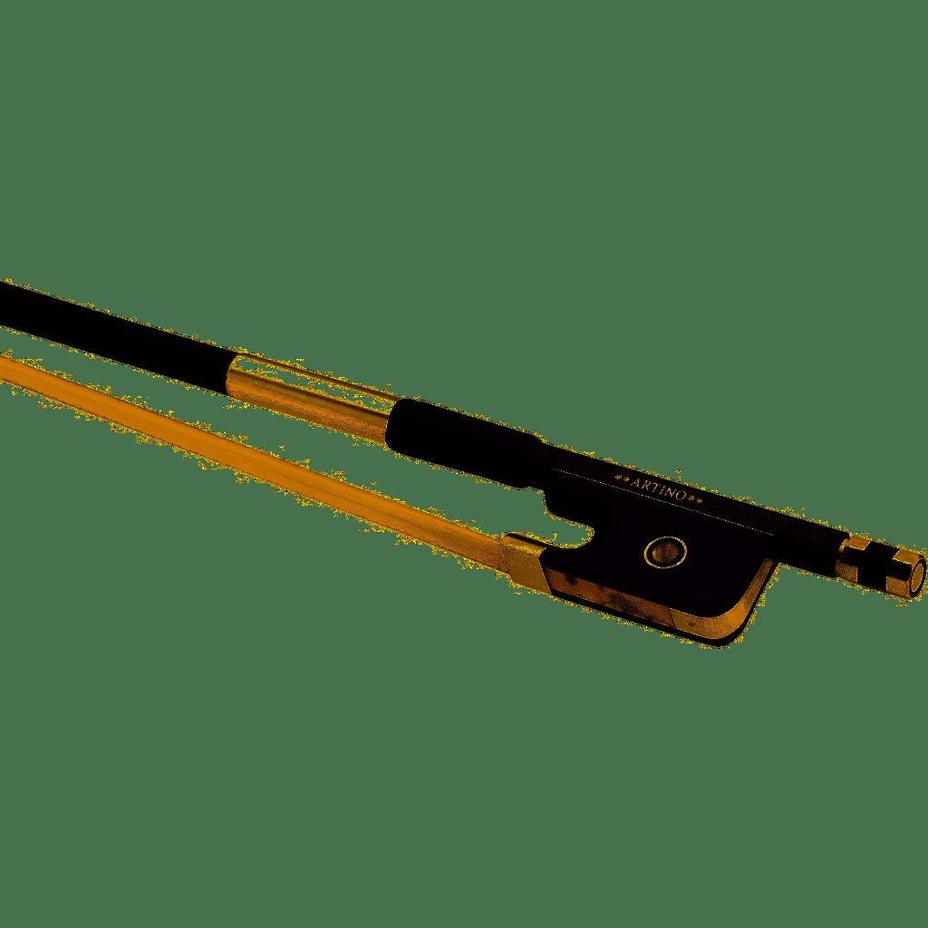 Otto Musica Two Star Woven Carbon Fiber Bass Bow Full Size Round