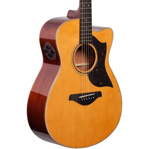 Yamaha AC5M ARE Concert Cutaway Acoustic-Electric Guitar - Vintage Natural