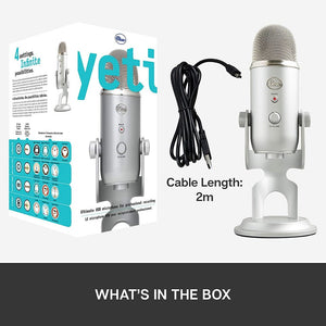 Blue Microphones Yeti Multi-pattern USB Condenser Microphone