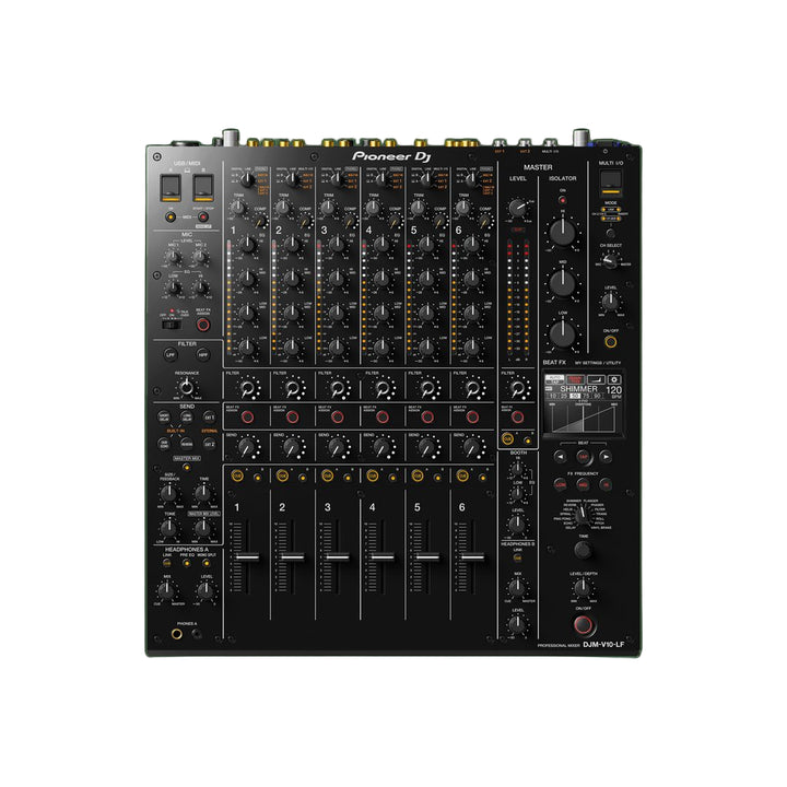 Pioneer DJ DJM-V10-LF Long Fader 6-channel DJ Mixer