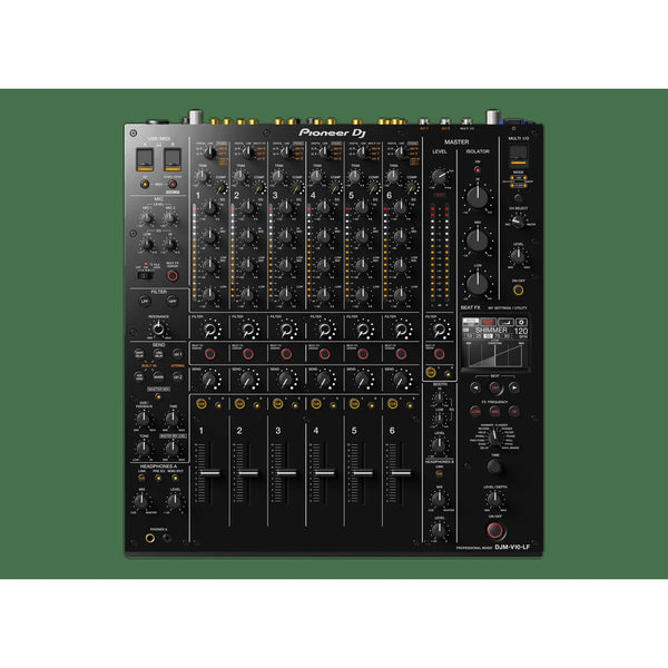 ZEZOです。Pioneer DJ DJM-V10-LF DJM-V10-LF 6-Channel Long Fader Professional DJ Mixer