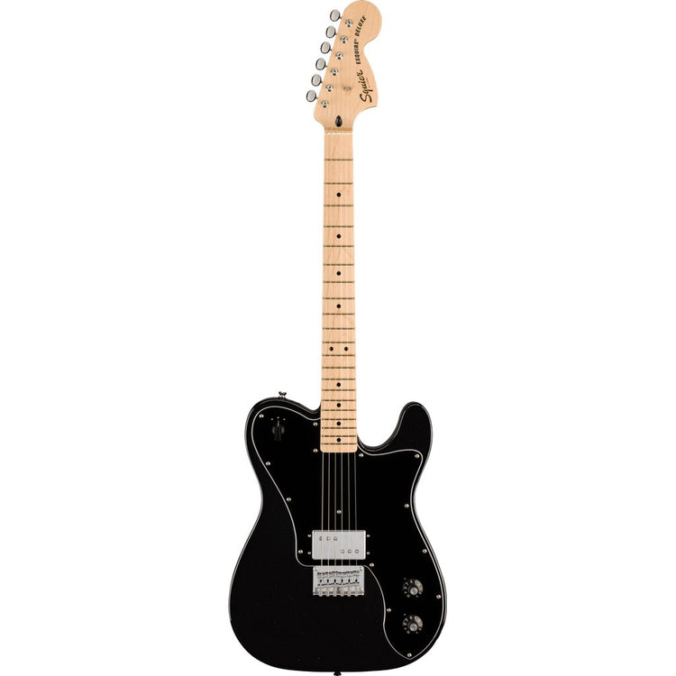 Squier Paranormal Esquire Deluxe Solidbody Electric Guitar - Metallic Black