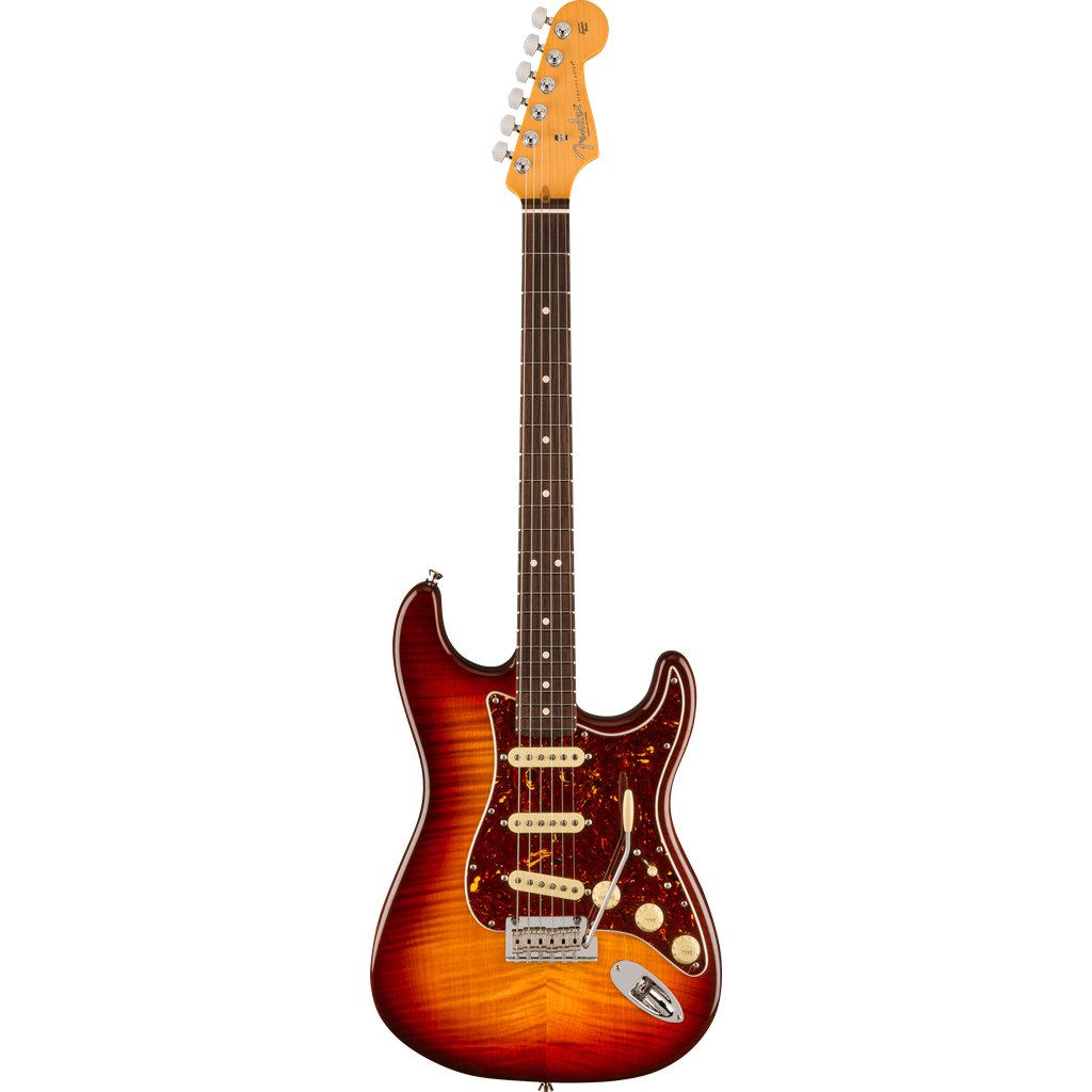 Fender 70th-Anniversary American Professional II Stratocaster Electric Guitar with Rosewood Fingerboard - Comet Burst