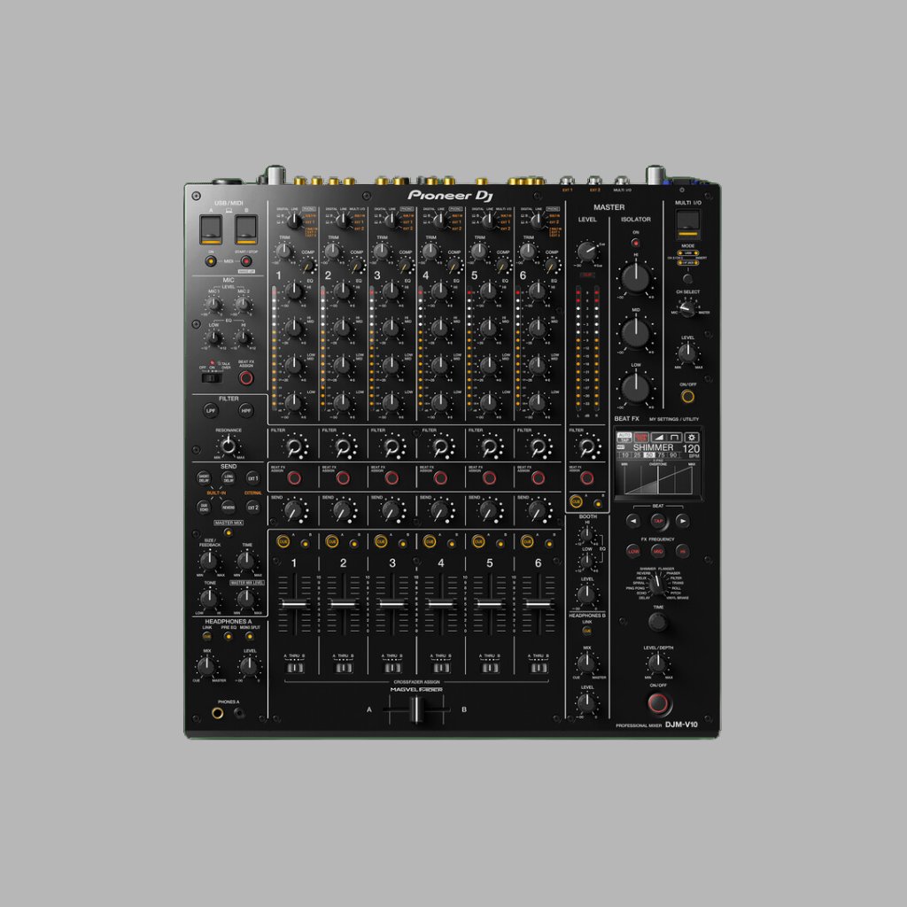 Pioneer DJ DJM-V10 6-channel DJ Mixer