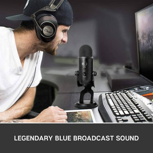 Blue Microphones Yeti Multi-pattern USB Condenser Microphone