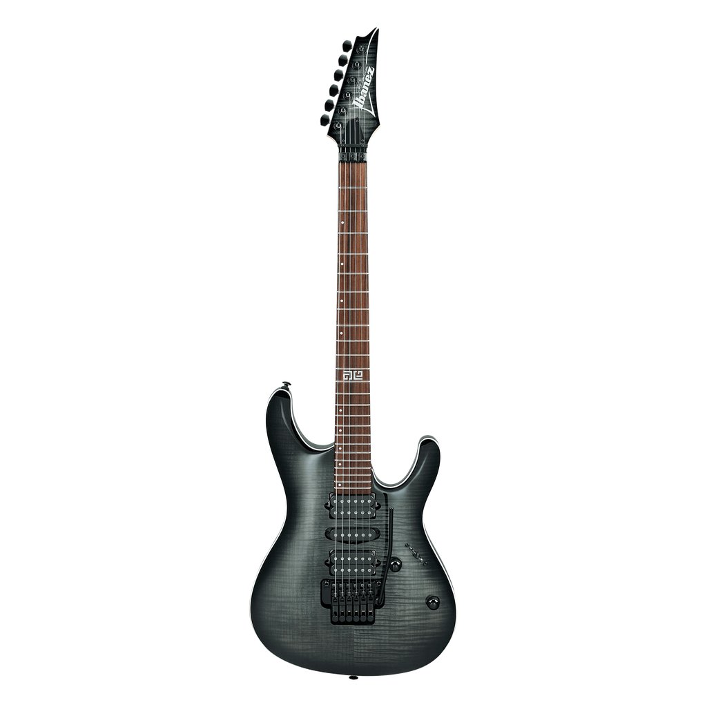 Ibanez Kiko Loureiro Signature KIKO10P Electric Guitar - Transparent Grey Burst
