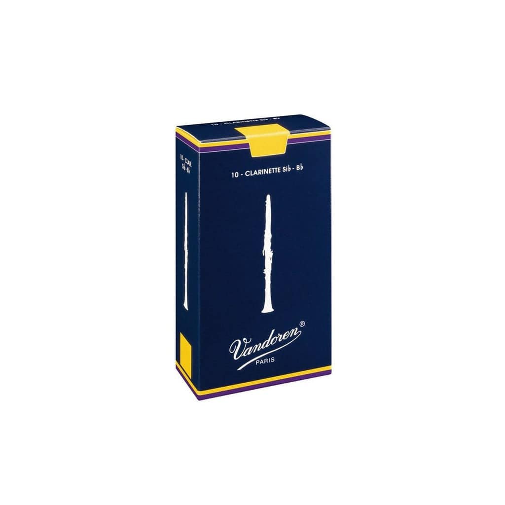 Vandoren Traditional Bb Clarinet Reeds - 10 Pack