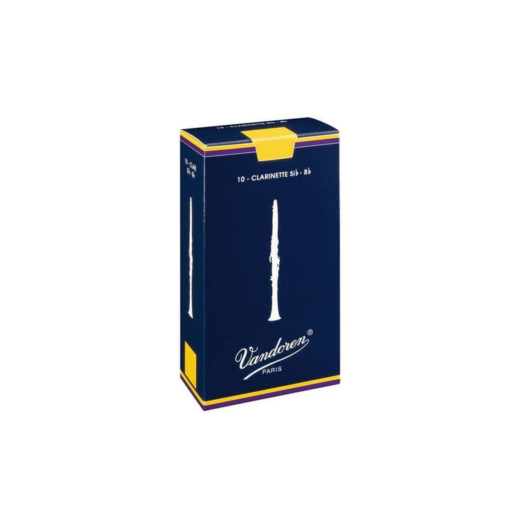 Vandoren Traditional Bb Clarinet Reeds - 10 Pack