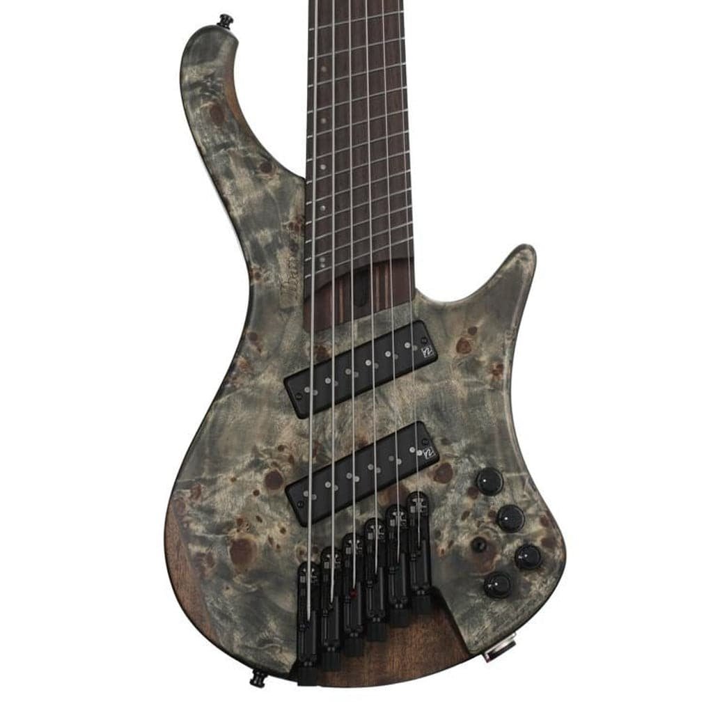 Ibanez Bass Workshop EHB1506MS 6-String Bass Guitar - Black Ice Flat